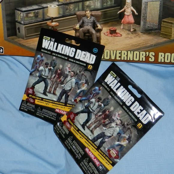 THE WALKING DEAD BLIND PACK BUILDING SET MINI #2 Pack set  Two  Sealed NEW - Picture 1 of 1